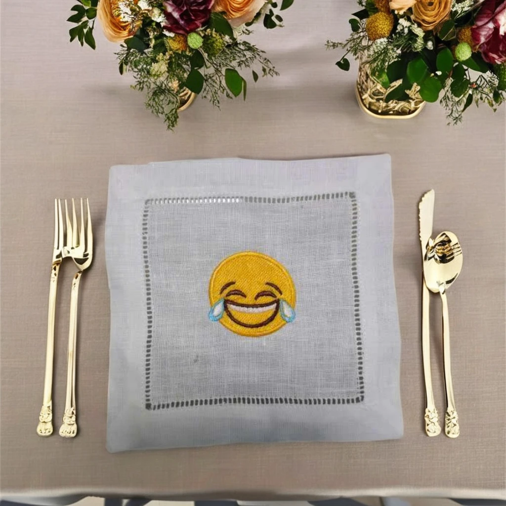 Lót cốc biểu tượng  khuôn mặt  thuộc bộ sưu tập 