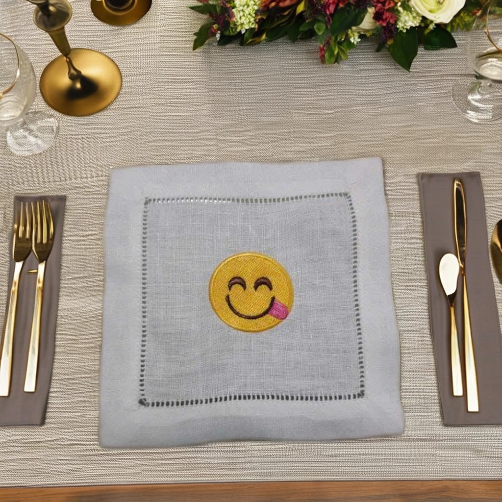 Lót cốc biểu tượng  khuôn mặt   bộ sưu tập 